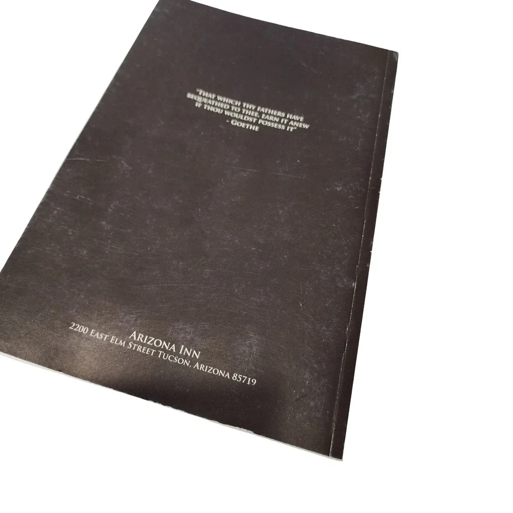 Arizona Inn A‎ History Book Tucson Isabella Greenway Roosevelt Softcover Book